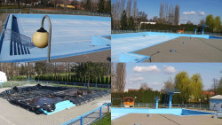 Areál koupaliště Hulín - sdružené snímky