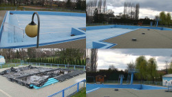 Areál koupaliště Hulín - sdružené snímky