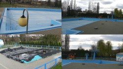 Areál koupaliště Hulín - sdružené snímky