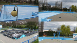 Areál koupaliště Hulín - sdružené snímky