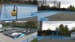 Areál koupaliště Hulín - sdružené snímky