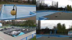 Areál koupaliště Hulín - sdružené snímky