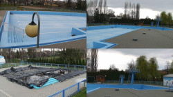 Areál koupaliště Hulín - sdružené snímky