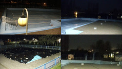 Areál koupaliště Hulín - sdružené snímky