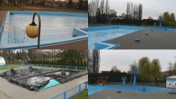 Areál koupaliště Hulín - sdružené snímky