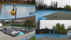 Areál koupaliště Hulín - sdružené snímky