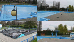 Areál koupaliště Hulín - sdružené snímky