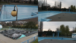 Areál koupaliště Hulín - sdružené snímky