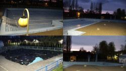 Areál koupaliště Hulín - sdružené snímky