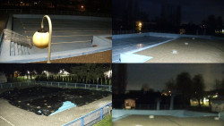 Areál koupaliště Hulín - sdružené snímky