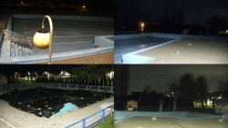 Areál koupaliště Hulín - sdružené snímky