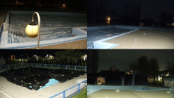 Areál koupaliště Hulín - sdružené snímky