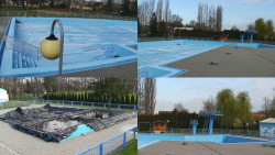 Areál koupaliště Hulín - sdružené snímky