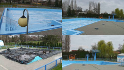 Areál koupaliště Hulín - sdružené snímky