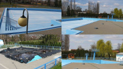 Areál koupaliště Hulín - sdružené snímky