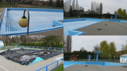 Areál koupaliště Hulín - sdružené snímky