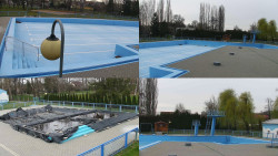 Areál koupaliště Hulín - sdružené snímky