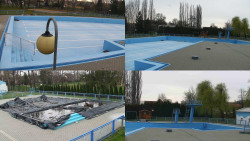 Areál koupaliště Hulín - sdružené snímky