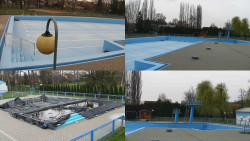 Areál koupaliště Hulín - sdružené snímky