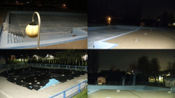 Areál koupaliště Hulín - sdružené snímky