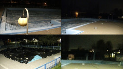 Areál koupaliště Hulín - sdružené snímky