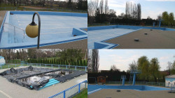 Areál koupaliště Hulín - sdružené snímky