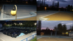 Areál koupaliště Hulín - sdružené snímky