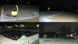 Areál koupaliště Hulín - sdružené snímky