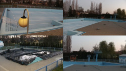 Areál koupaliště Hulín - sdružené snímky