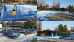 Areál koupaliště Hulín - sdružené snímky