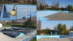 Areál koupaliště Hulín - sdružené snímky