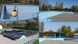 Areál koupaliště Hulín - sdružené snímky