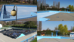 Areál koupaliště Hulín - sdružené snímky