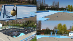 Areál koupaliště Hulín - sdružené snímky