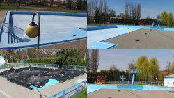 Areál koupaliště Hulín - sdružené snímky