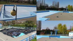 Areál koupaliště Hulín - sdružené snímky