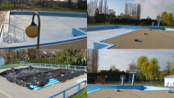 Areál koupaliště Hulín - sdružené snímky