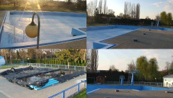 Areál koupaliště Hulín - sdružené snímky