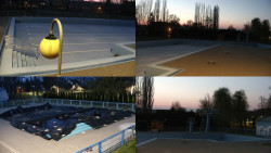 Areál koupaliště Hulín - sdružené snímky