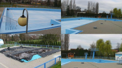 Areál koupaliště Hulín - sdružené snímky