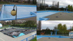 Areál koupaliště Hulín - sdružené snímky