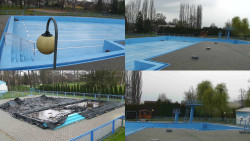 Areál koupaliště Hulín - sdružené snímky