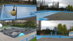 Areál koupaliště Hulín - sdružené snímky