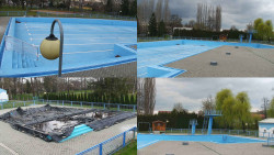 Areál koupaliště Hulín - sdružené snímky