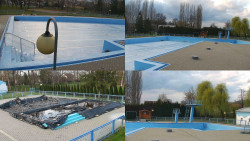 Areál koupaliště Hulín - sdružené snímky