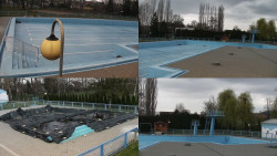 Areál koupaliště Hulín - sdružené snímky