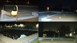 Areál koupaliště Hulín - sdružené snímky