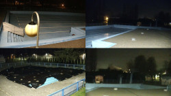 Areál koupaliště Hulín - sdružené snímky