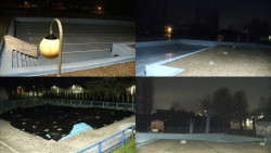 Areál koupaliště Hulín - sdružené snímky