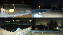 Areál koupaliště Hulín - sdružené snímky